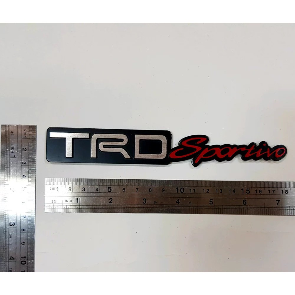 Emblem TRD Sportivo Aluminium