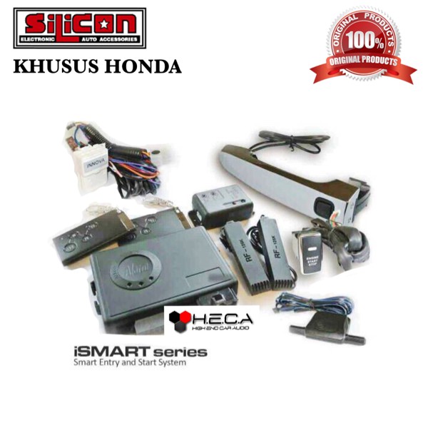 iSmart Alarm Mobil Pintar SILICON Khusus HONDA Smart Keyless Entry