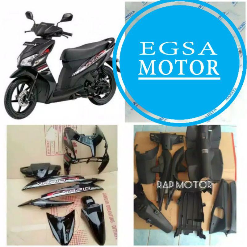 Fullset Body bodi Kasar Halus Motor Honda Vario Lama Cw 110 Karbu / Fullset Body Vario 110 Karbu 201