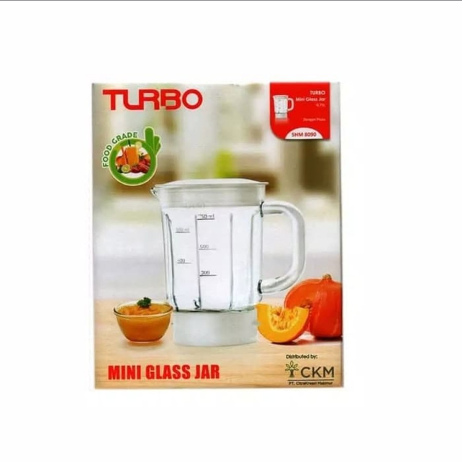 Set Jar Kaca Turbo SHM 8090 0.75 Untuk Philips