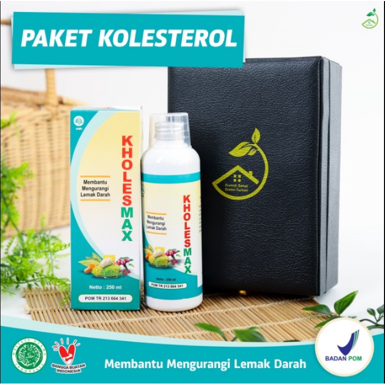 Green Turban Kholesmax Obat Herbal Kolesterol Normalkan Trigliserida Darah Tinggi Lemak Darah Pria W