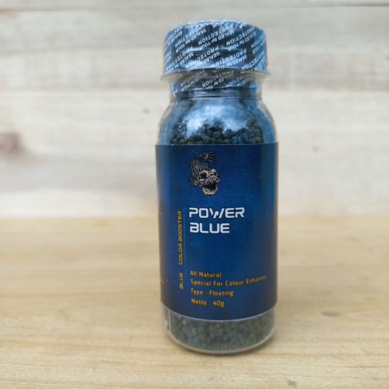 Pelet blue channa Pelet Premium blue power