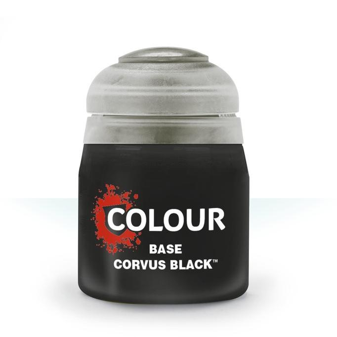 

[COD] Citadel Paint - Base - Corvus Black TERBARU Kode 618