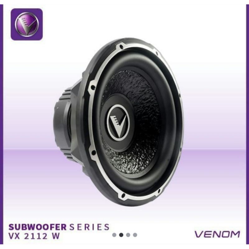 Subwoofer 12" Venom diablo VX2112W DOUBLE COIL ORIGINAL