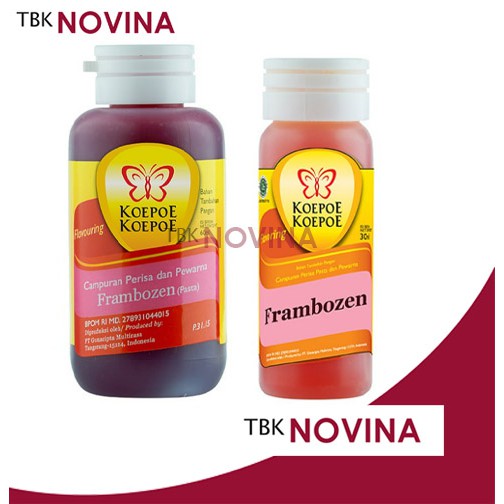 PASTA FRAMBOZEN KOEPOE KOEPOE / PERASA KUE FRAMBOZEN KUPUKUPU / PERISA RASA FLAVOUR RASPBERRY KUPU (25ml &amp; 60ml)