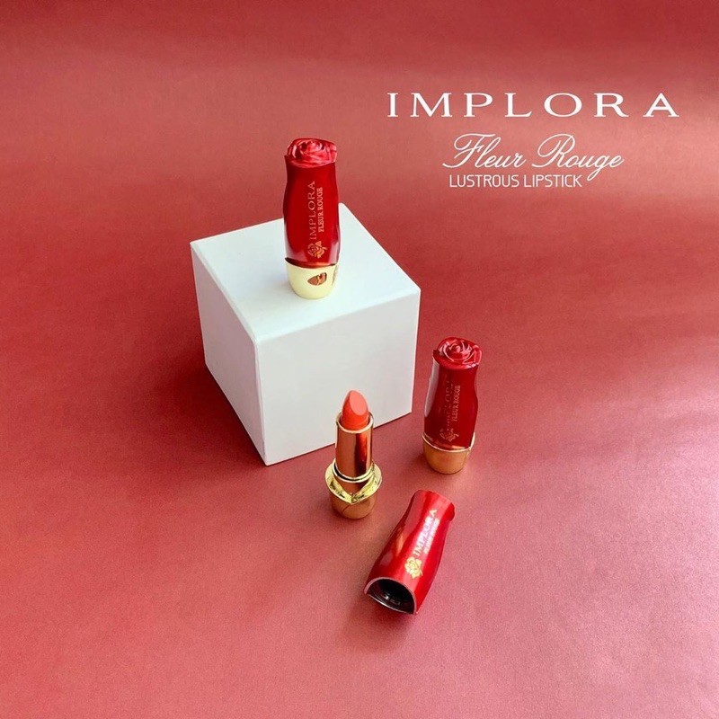 IMPLORA LIPSTIK MAWAR WATER SHINE 0120