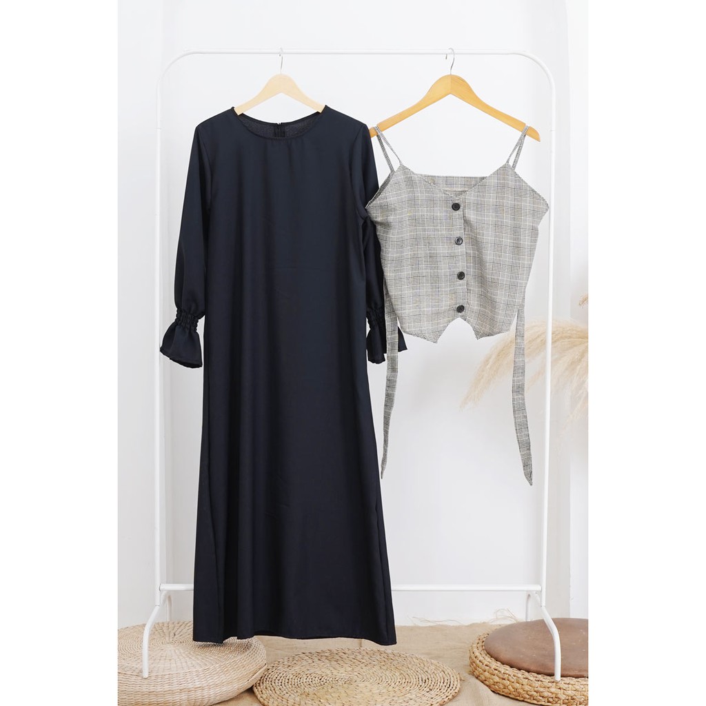 Long Dress Shakila Dres Wanita