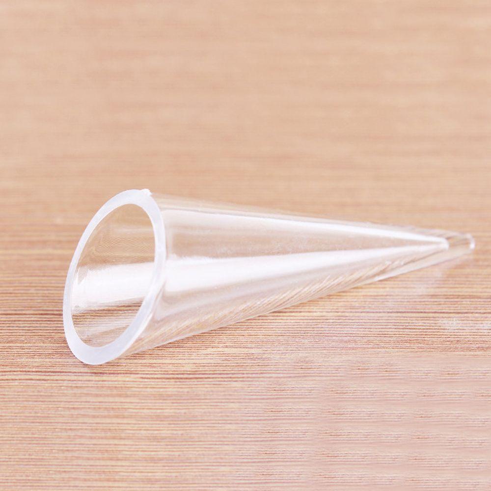 Agustinina Jewelry Show Case Portable Elegan Cone Transparan Jari Cincin Akrilik Rings Display