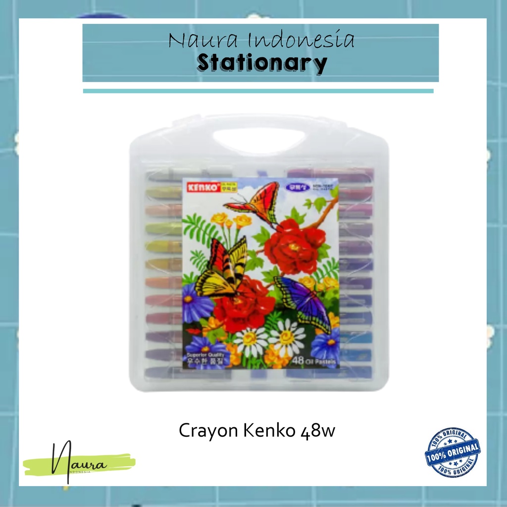 

Crayon Kenko 48 W | Krayon Kenko 48 Warna | Krayon Murah