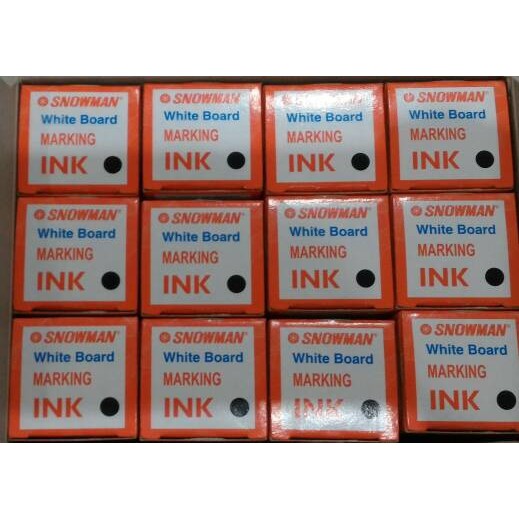 

Isi tinta Refill tinta spidol white board non permanent snowman