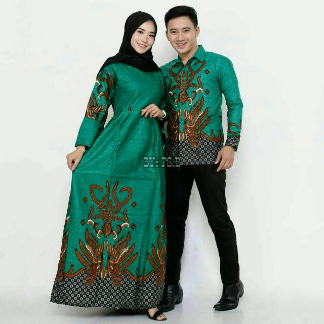 Maura Couple - Sania Ruffle Batik Couple Ori Ndoro Jowi