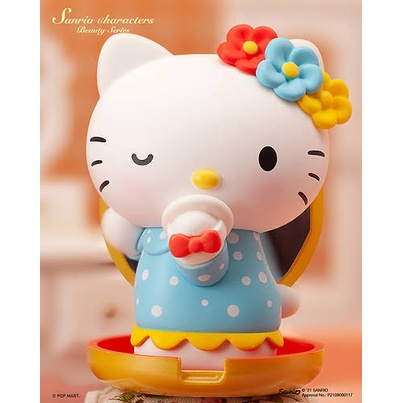 Pop Mart Sanrio Characters Beauty Hello Kitty Blushed Face