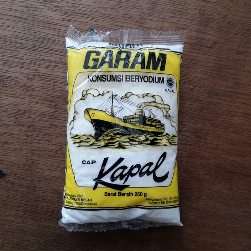 

Garam Kapal 250gram / Garam Cap Kapal / Garam Yodium