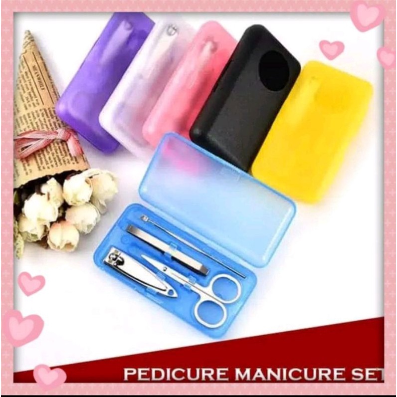 gunting kuku 4 in 1 manicure pemotong kuku