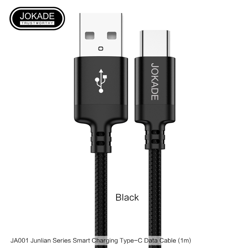 JOKADE JA001 Cable Nylon Braided TIPE C USB 100CM 5A