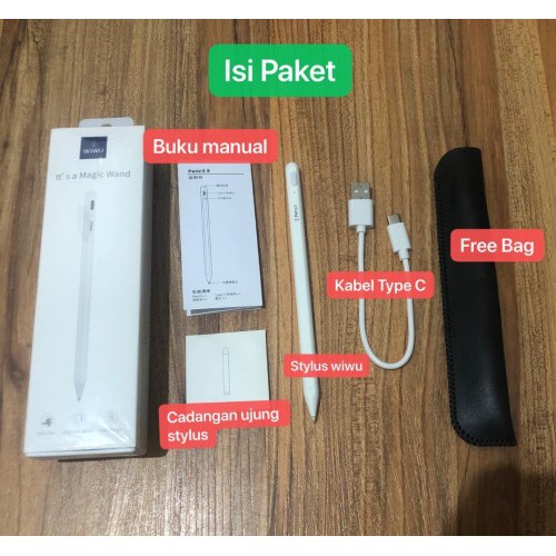 STY-012 Wiwu Pencil X Stylus Pens Palm Rejection fine point IOS New Ipad 2018 2019 2020 Easy Pencil