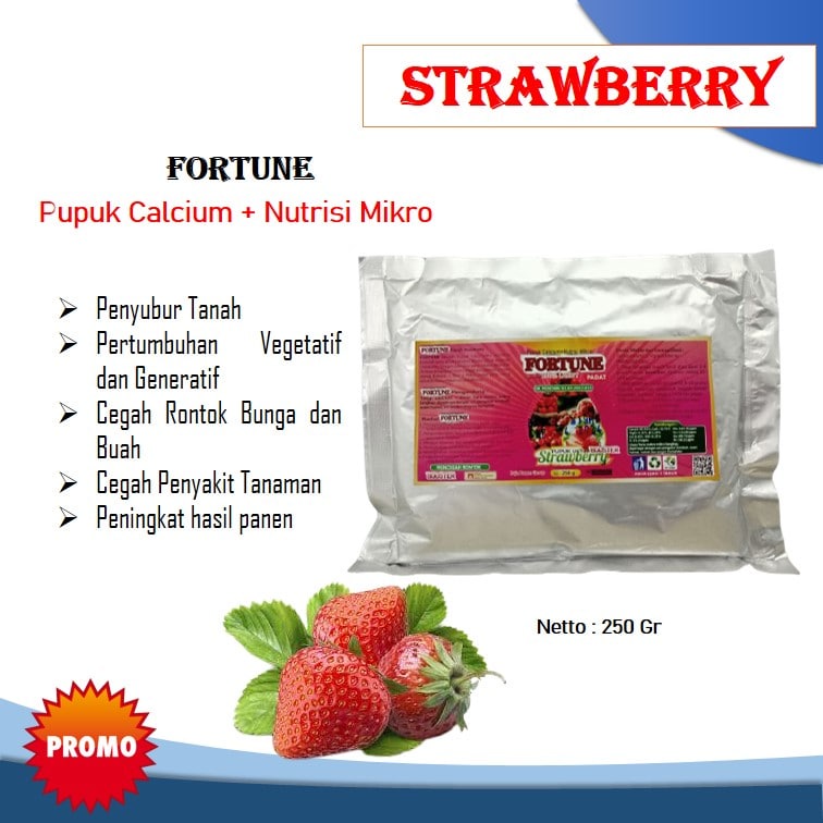 pupuk booster strawberry/pupuk strawberry cepat berbuah/pupuk strawberry agar berbuah lebat