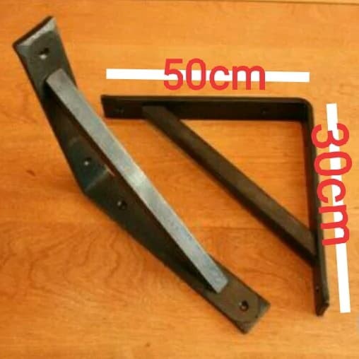 SIKU PLAT BESI AMBALAN SIKU PAPAN HAMBALAN 50CM