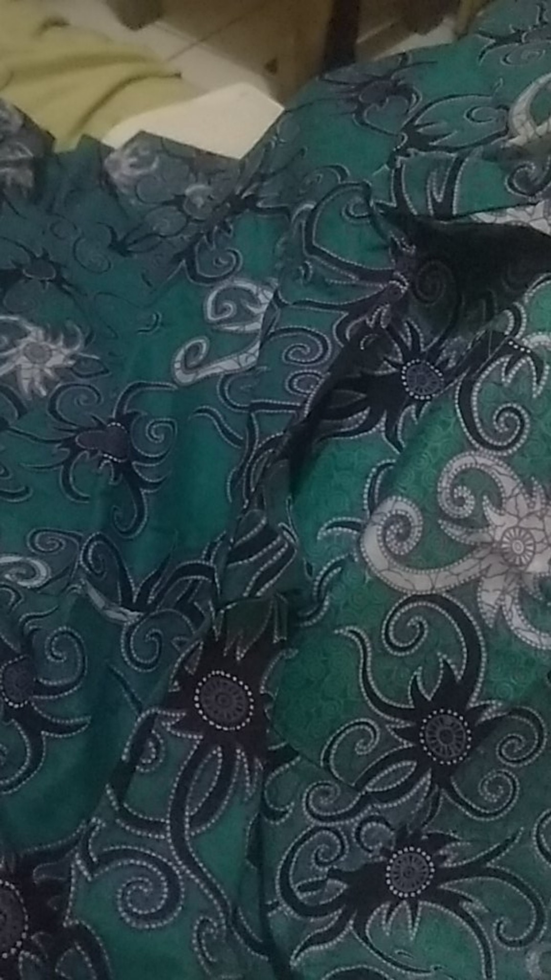 Batik Couple Keluarga Sania Ruffle Ori Ndoro Jowi Dnt Motiv Cumi Tosca