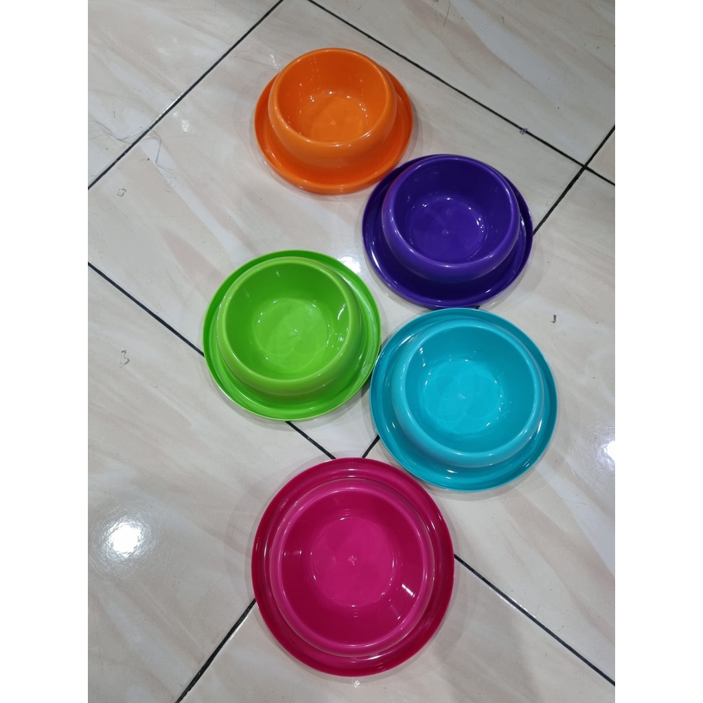 Bowl Single Anti Semut Tempat Makan Hewan Kucing Anjing Kelinci