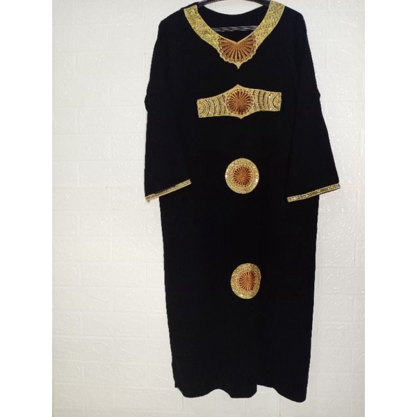 Gamis hitam anak 8 tahun