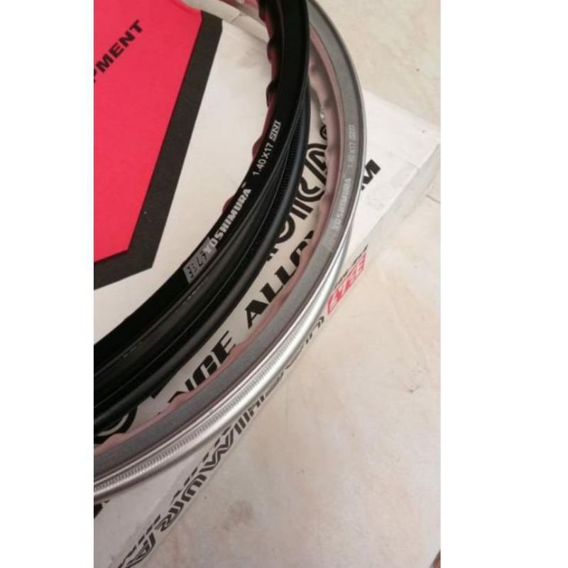 velg velk yoshimura silver ukrn 140 ring 17 obral murah