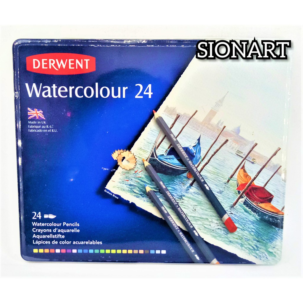 

Derwent Watercolour Pencil 24 Tin