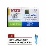 Vizz Baterai Bolt MiFi WIFI MF90 - Double Power - 3000mAh  Free Kabel Data