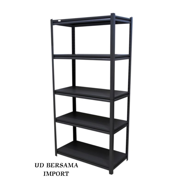 KRISBOW Rak Besi 5 Tingkat 90x45x183Cm Shelving Steel