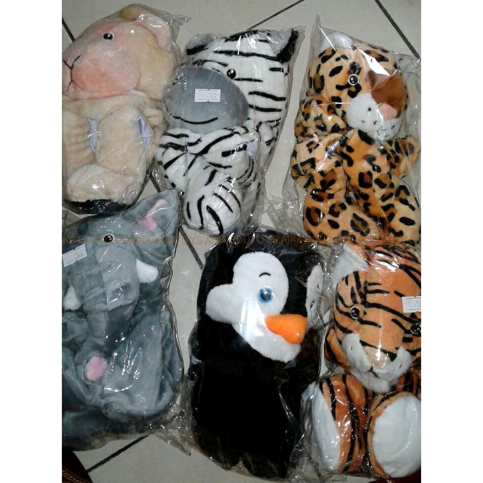 MAINAN EDUKASI BONEKA TANGAN BERKAKI HAND PUPPET MEDIA MENDONGENG ANAK