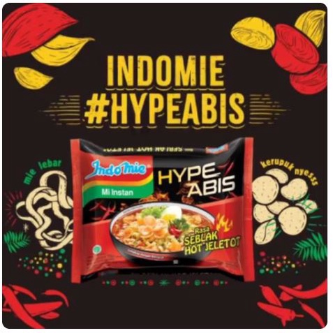 

Indomie - Mi Kuah Rasa Seblak HOT jeletot Hype Abis