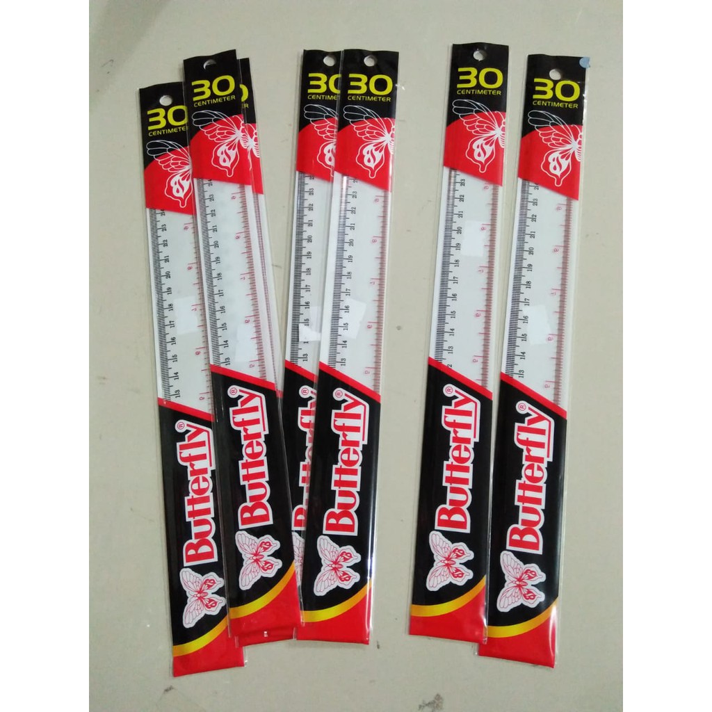

(PCS) PENGGARIS BUTTERFLY PANJANG 20 CM & 30 CM