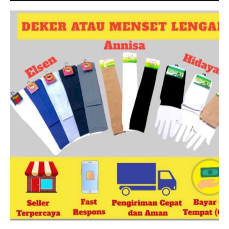 Deker lengan panjang wanita