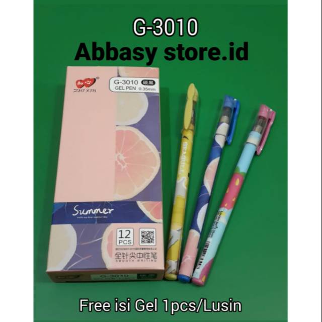 

GEL PEN ZHIXIN/PULPEN LUCU G-3010