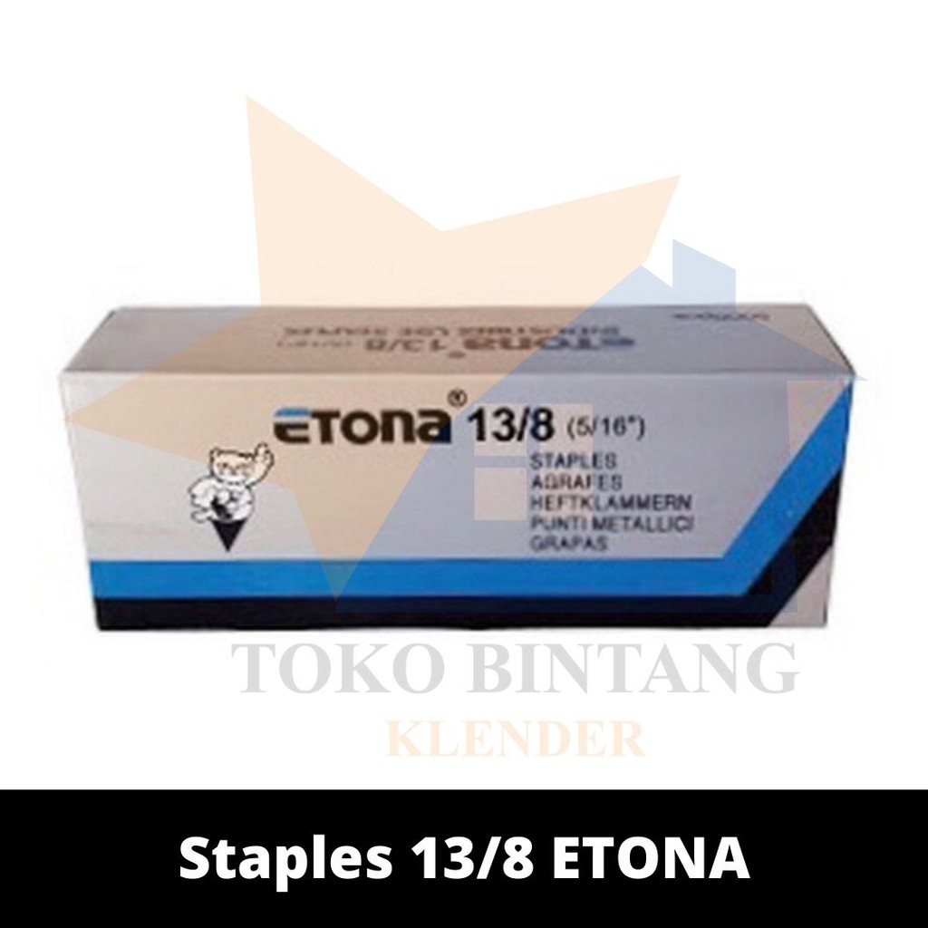 

Staples 13/8 ETONA