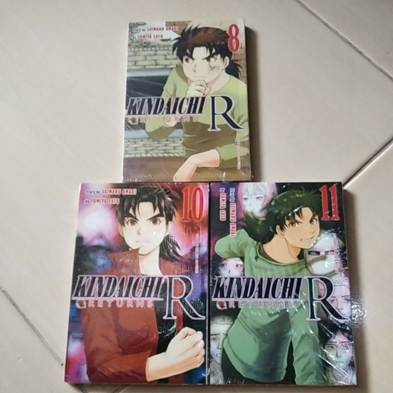 komik Detektif Kindaichi R Return vol 8 10 11 (masih segel)