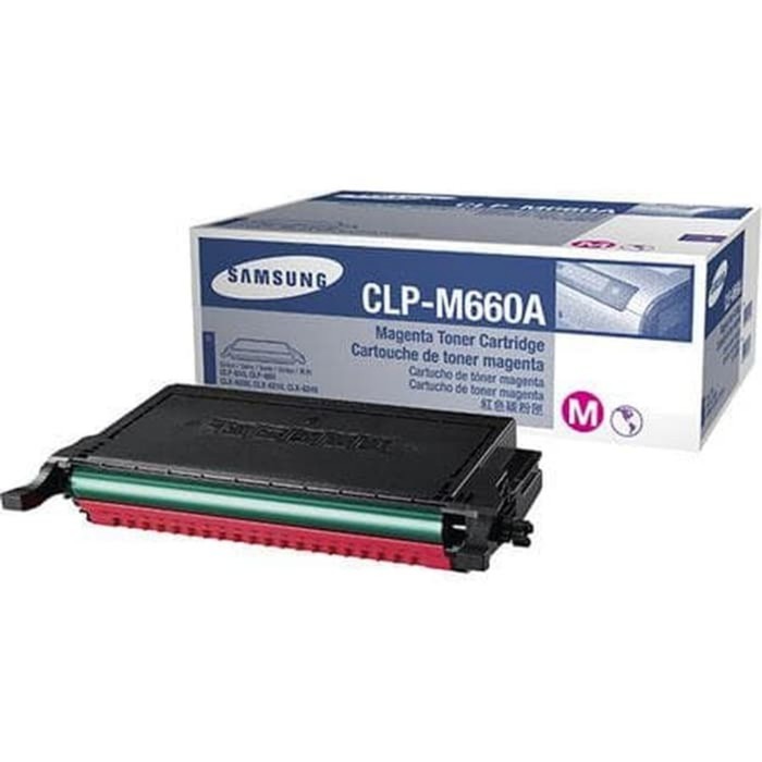 TONER PRINTER SAMSUNG CLP M660A standar yield magenta original