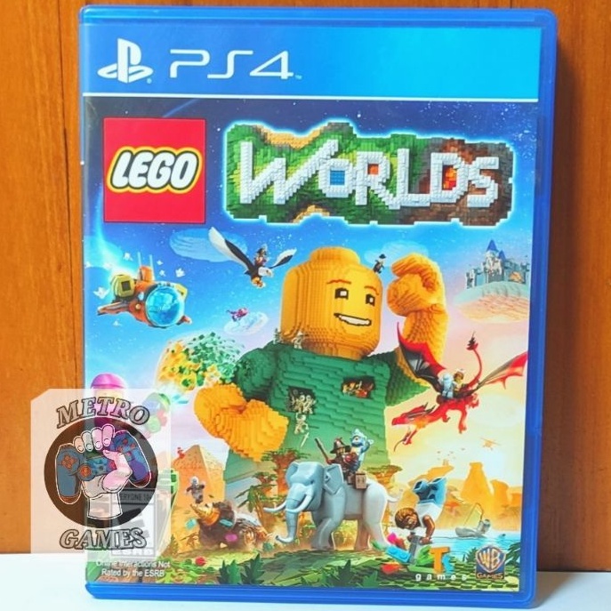 Lego Worlds PS4 Kaset Lego World Playstation PS 4 5 Lego Original Asli CD BD Game Games Ori PS4 PS5 Lego avenger marvel super heroes 1 2 region 3 reg asia world