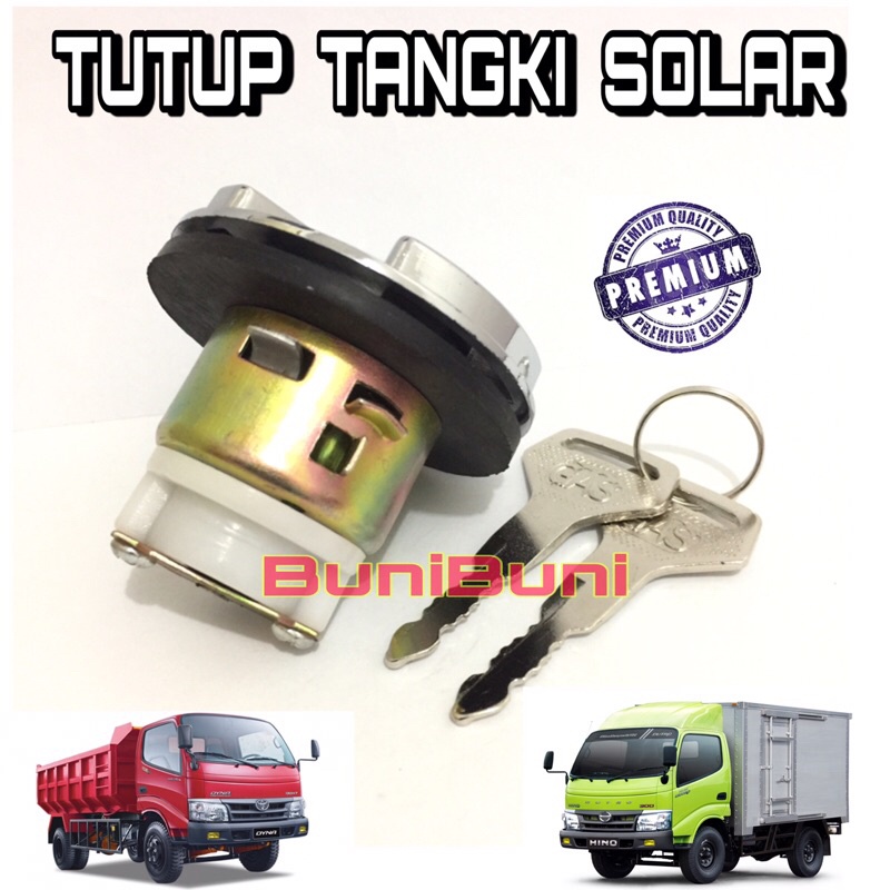 Tutup Tangki / Tengki Minyak Solar Untuk Truk Toyota Dyna Rino - Saurus &amp; Hino Dutro