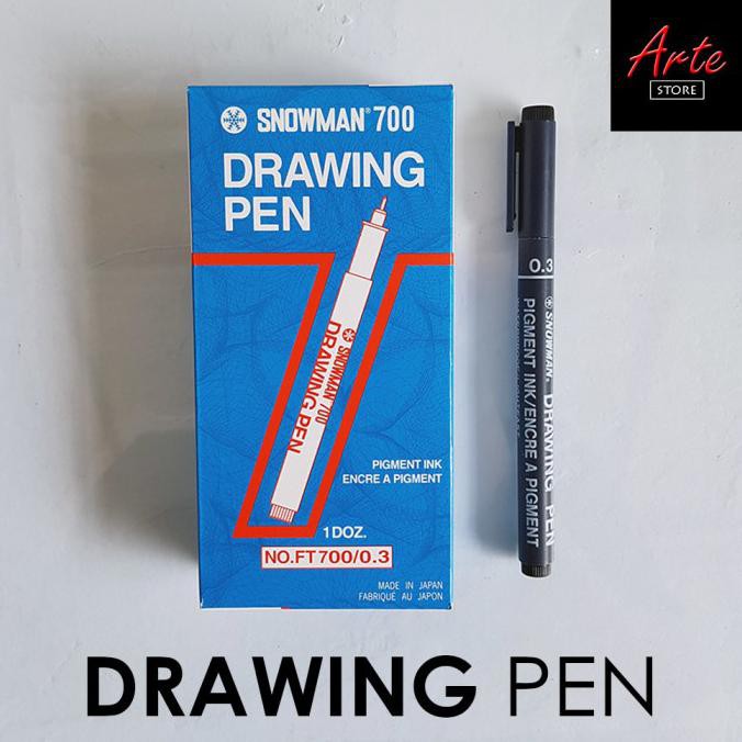 

Promo Awal tahun Drawing Pen Snowman uk. 0.05 Cuci Gudang Awal Tahun