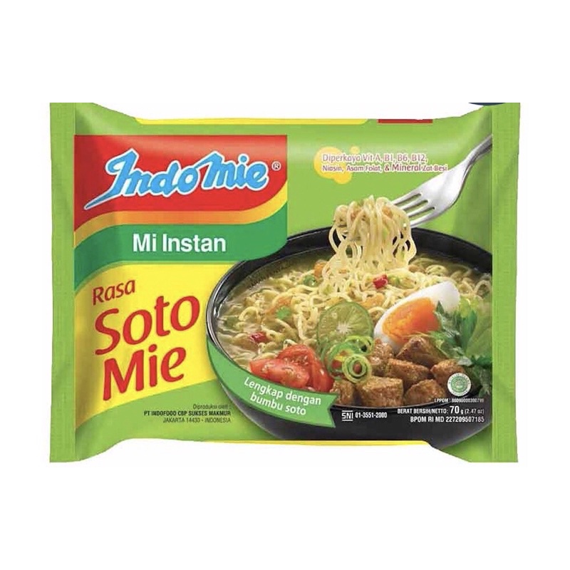 

Indomie Rasa Soto Mie