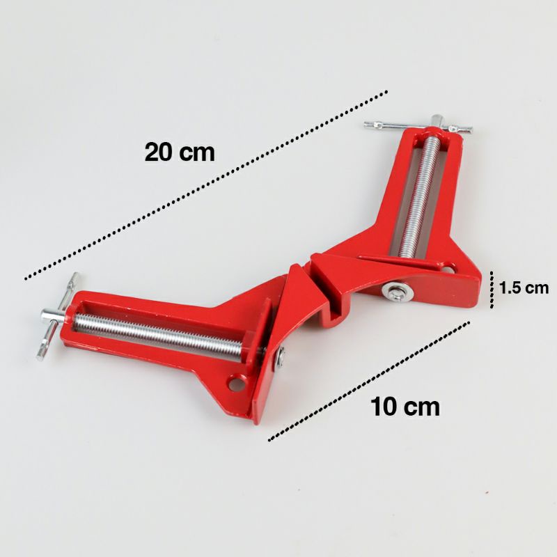 Jual Klem Penjepit Sudut Siku Sudut Derajat Frame Kaca Kayu Corner Clamp Shopee Indonesia