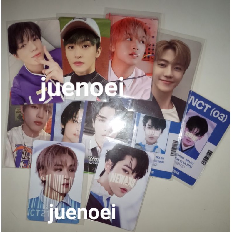 pc official nct dream 127 wayv haechan chenle doyoung xiaojun taeyong tc sanrio sealed a ver