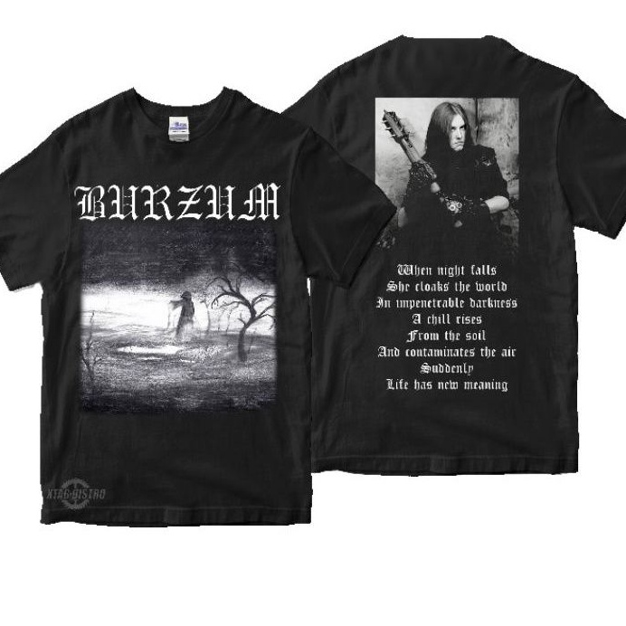 kaos / Premium Tshirt BURZUM - ASKE / kaos pria wanita / kaos distro