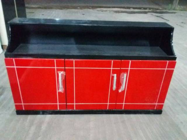 Kitchen Set 3 Pintu Atas Kayu Minimalis Eksklusif (Bahan Full 15mm)