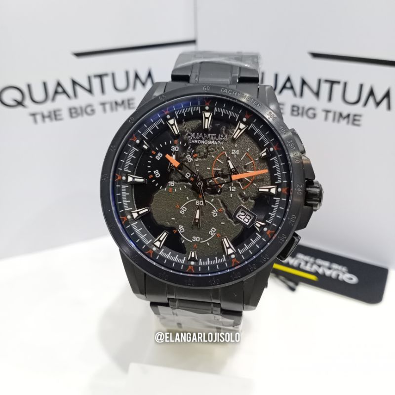 JAM TANGAN PRIA QUANTUM TTG859.650 TITANIUM ORIGINAL