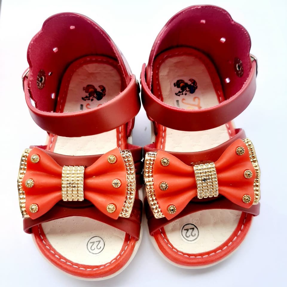 SDP01 Sandal Anak Perempuan Umur 1 2 3 tahun motif Pita