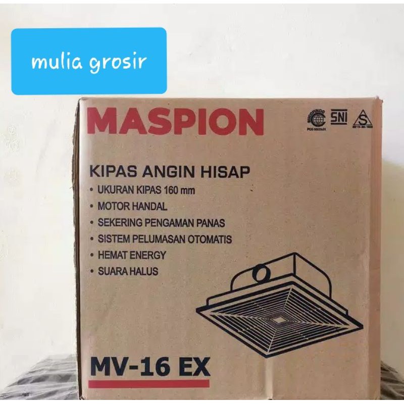 Exhaust Fan Plafon Maspion 7&quot; MV 16EX