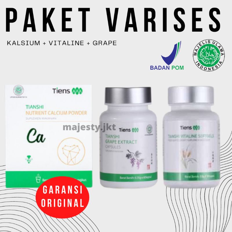 Suplemen Varises Original | Obat Herbal Cina TCM Varises