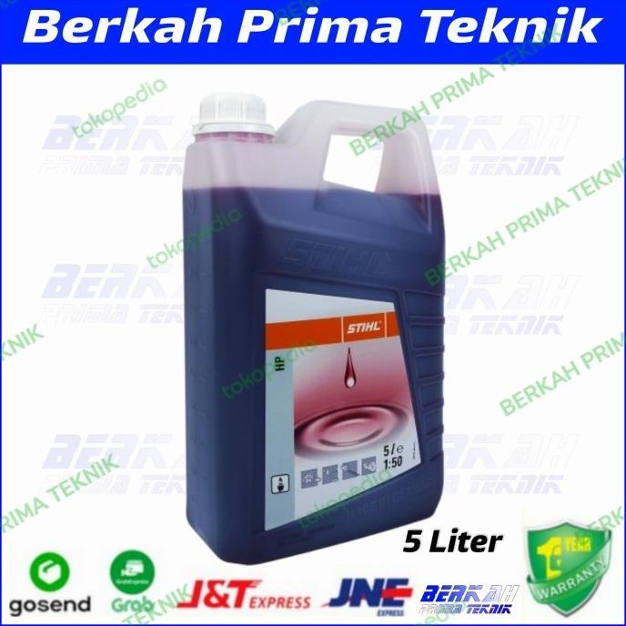 Olin samping chainsaw stihl 5L Oli 2tak untuk campuran Bahan bakar 5L --NEW--